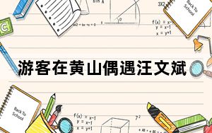 游客在黄山偶遇汪文斌 背后真相让人感到惊讶