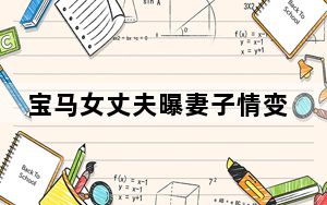 宝马女丈夫曝妻子情变 收27万后失联 背后真相令人震惊