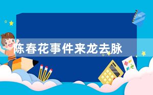 陈春花事件来龙去脉 真相简直太无语了