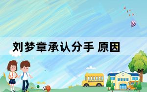 刘梦章承认分手 原因竟是这样实在太可惜了 背后的真相让人始料未及