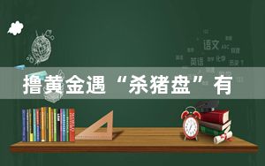 撸黄金遇“杀猪盘”有家庭负债百万了 背后真相实在让人惊愕