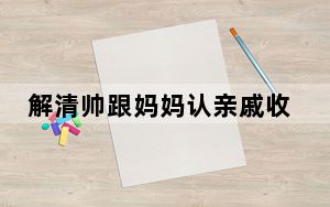解清帅跟妈妈认亲戚收获满把红包 背后真相让人感到惊讶