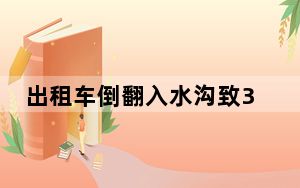 出租车倒翻入水沟致3死2伤 内幕曝光简直太意外了