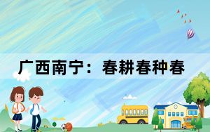 广西南宁：春耕春种春意浓