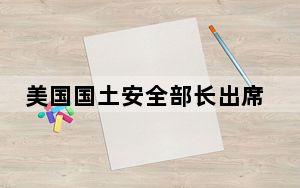 美国国土安全部长出席国会听证会 称南部边境存在“危机”