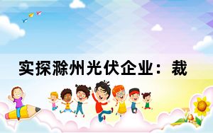 实探滁州光伏企业：裁员降薪与扩产并存 行业进入“淘汰赛”