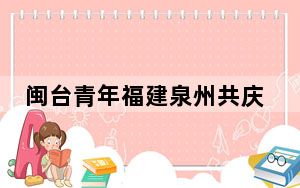 闽台青年福建泉州共庆妈祖文化节