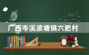 广西岑溪波塘镇六肥村等村屯洪水已致两人遇难