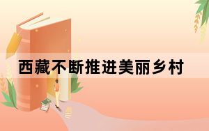 西藏不断推进美丽乡村建设