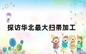 探访华北最大扫帚加工集散地 河北赵县“金枝扫帚”俏销
