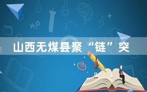 山西无煤县聚“链”突围