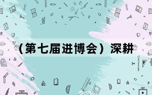（第七届进博会）深耕中国市场 跨国企业“预约”明年再见