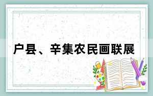 户县、辛集农民画联展西安开幕