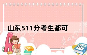 山东511分考生都可以填报哪些公办大学？ 2024年一共21所大学录取