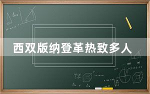 西双版纳登革热致多人死亡?官方辟谣