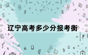 辽宁高考多少分报考衡水职业技术学院？2024年历史类205分 物理类投档线322分
