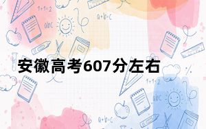 安徽高考607分左右可以报考的公办本科大学名单！（附带2022-2024年607左右高校名单）