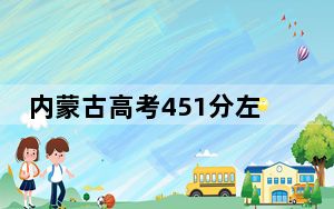 内蒙古高考451分左右的可以报考的公办本科大学名单！（附带2022-2024年451左右大学名单）