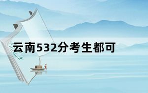 云南532分考生都可以填报哪些公办大学？（供2025届高三考生参考）