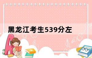黑龙江考生539分左右可以录取哪些公办本科大学？（附带近三年高考大学录取名单）