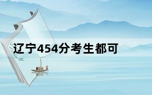 辽宁454分考生都可以填报哪些公办大学？ 2024年一共70所大学录取