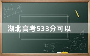 湖北高考533分可以录取那些高校？