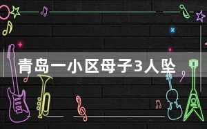 青岛一小区母子3人坠楼 2人身亡 背后真相实在令人震惊