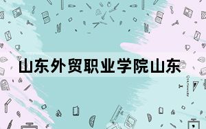山东外贸职业学院山东省分数线是多少？2025年山东考生参考