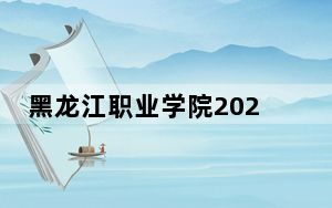 黑龙江职业学院2024年在海南招生最低录取分数线和招生计划公布！