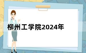 柳州工学院2024年在青海录取最低分数线和学费是多少？