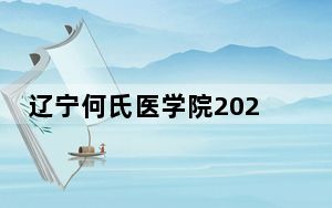 辽宁何氏医学院2024年在天津录取分数线和招生计划