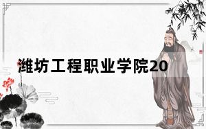 潍坊工程职业学院2024年学费明细：每年5000元-5750元（供陕西考生参考）