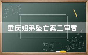 重庆姐弟坠亡案二审暂定4月3日开庭 背后真相实在令人震惊