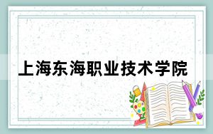 上海东海职业技术学院2024年录取最低分数线公布：海南考生2025年参考