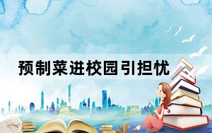 预制菜进校园引担忧 有家长辞职送饭 这到底是怎么回事？