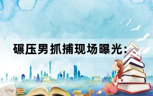 碾压男抓捕现场曝光:遭市民呵斥 背后真相实在让人惊愕