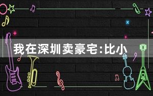 我在深圳卖豪宅:比小房子好卖 背后真相实在让人惊愕