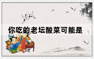 你吃的老坛酸菜可能是光脚踩出来的 背后真相让人感到惊讶