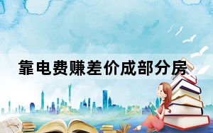 靠电费赚差价成部分房东重要收入 原因实在太无奈了