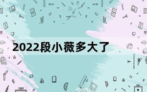 2022段小薇多大了 背后真相实在令人震惊