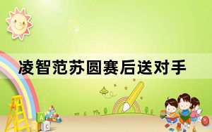 凌智范苏圆赛后送对手冰墩墩徽章 背后真相实在让人惊愕