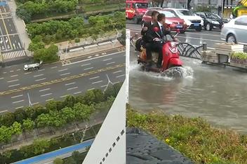 洒水车雨后浇花 市民质疑是浪费资源 背后真相实在令人感到惊愕