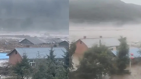 牡丹江洪水已形成 房屋被大水冲走 背后真相实在令人感到惊愕