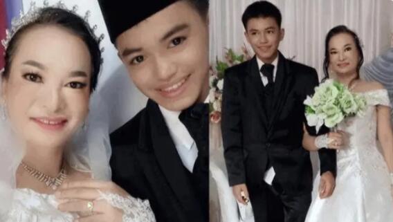 印尼41岁富婆与闺蜜16岁儿子结婚 背后真相实在令人感到惊愕