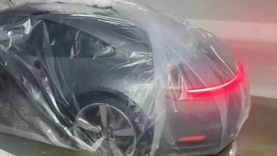 福州一车主将车装入塑料袋 背后真相实在令人感到惊愕