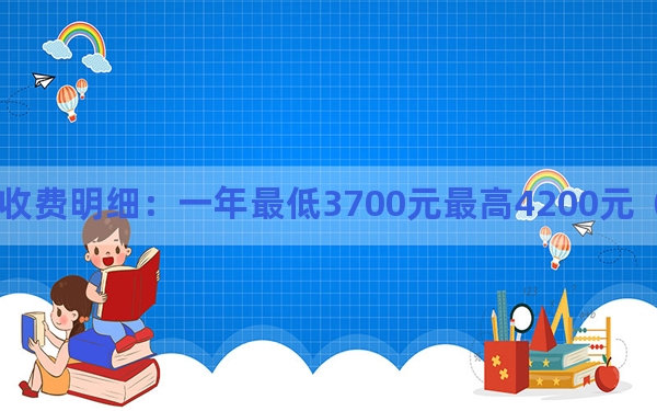 2024年焦作大学收费明细:一年最低3700元最高4200元(供山西考生参考)
